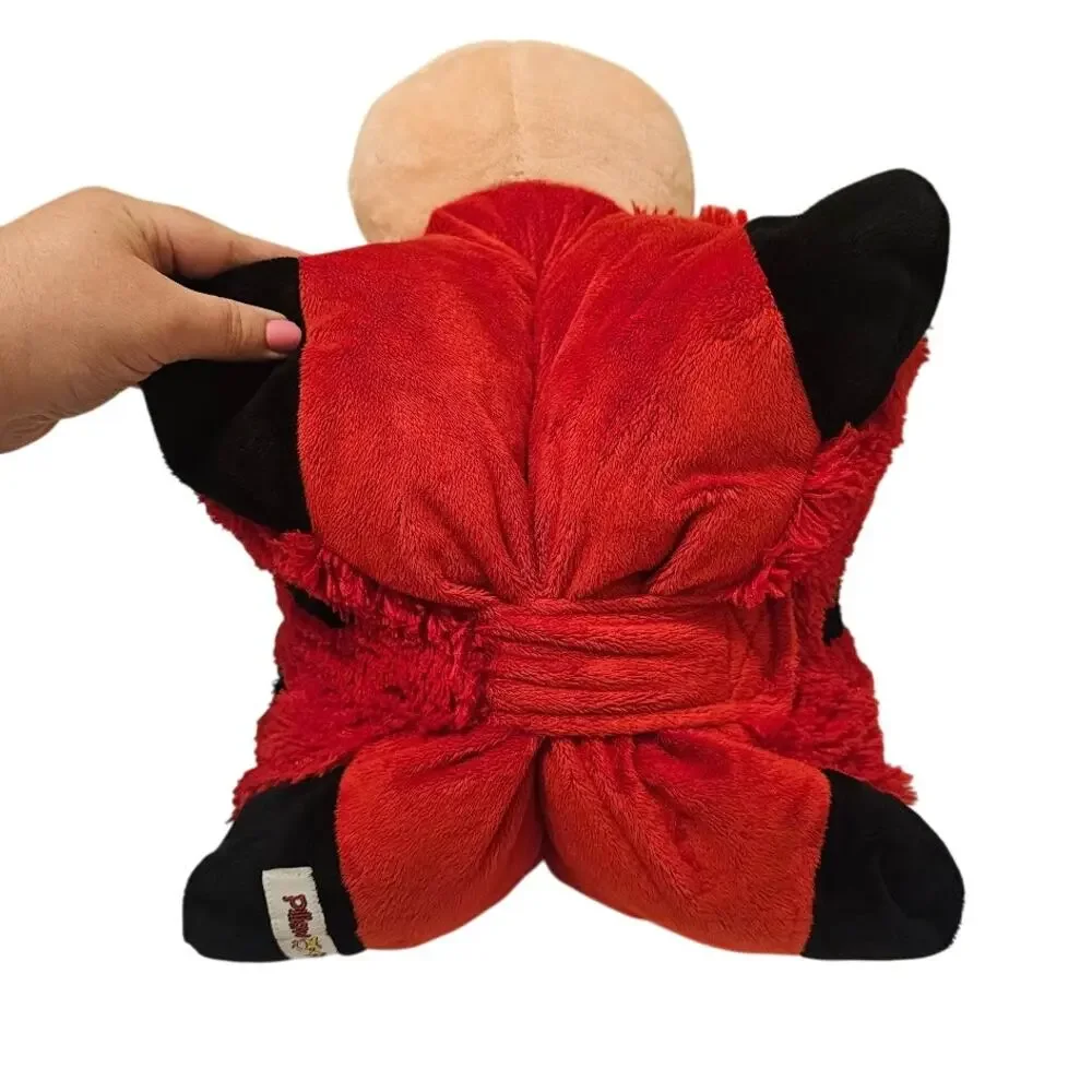 Pillow Pets Ms Lady Bug Red Plush 2010 Retro